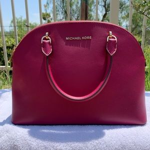 Michael Kors NWOT “Emmy” large domed satchel